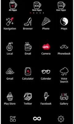 Fun Theme Don't Touch My Phone android App screenshot 1