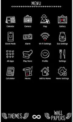 Fun Theme Don't Touch My Phone android App screenshot 2